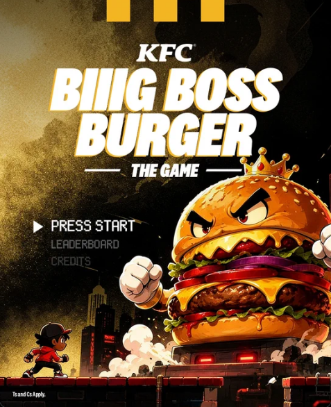 KFC Biiig Boss Burger Run: Building a Browser Game That Actually Got Played